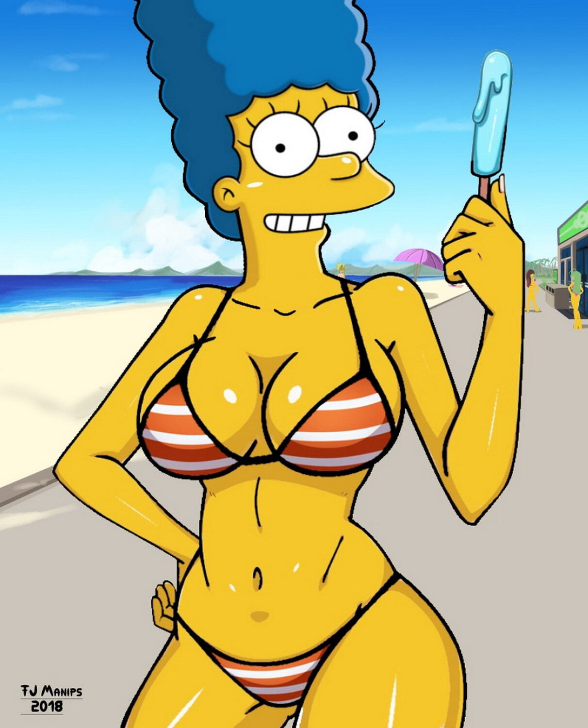 Marge Simpson Cartoon Milf Pic
