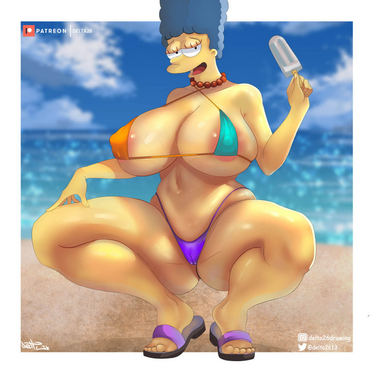 Marge Simpson Hentai Milf Swimsuit