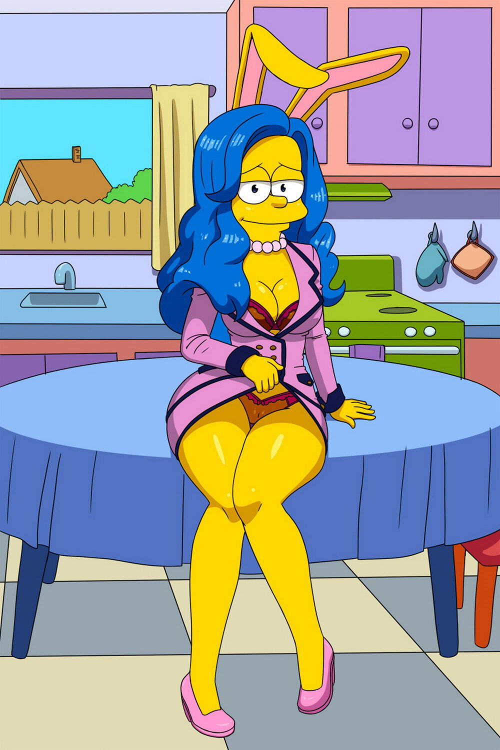 Marge Simpson Upskirt