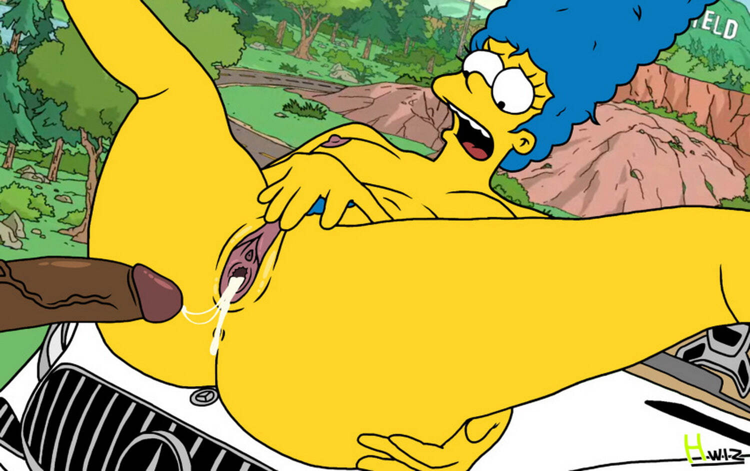 Marge Simpson Sex